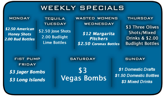 Drink Specials