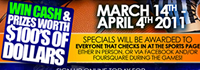 The Sports Page Menu & Drink Specials